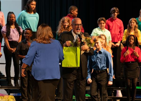 2023 All County Chorus Students Performing